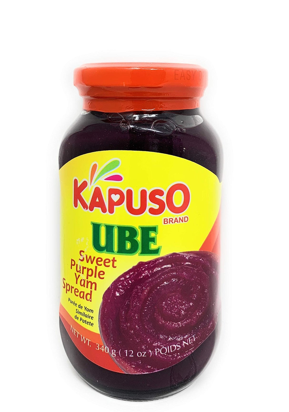 Kapuso Ube Sweet Purple Yam Spread 340g (12oz) - Mighty Depot