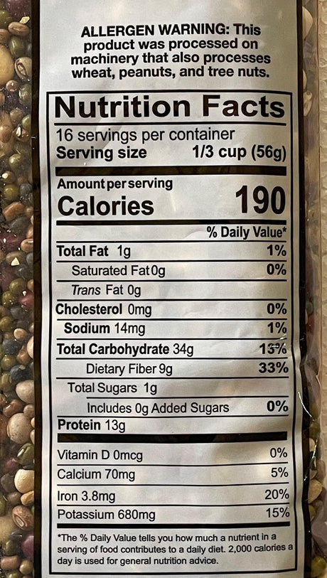 SWAD NAV DHAN (9 Bean Mix) 2lb - Mighty Depot