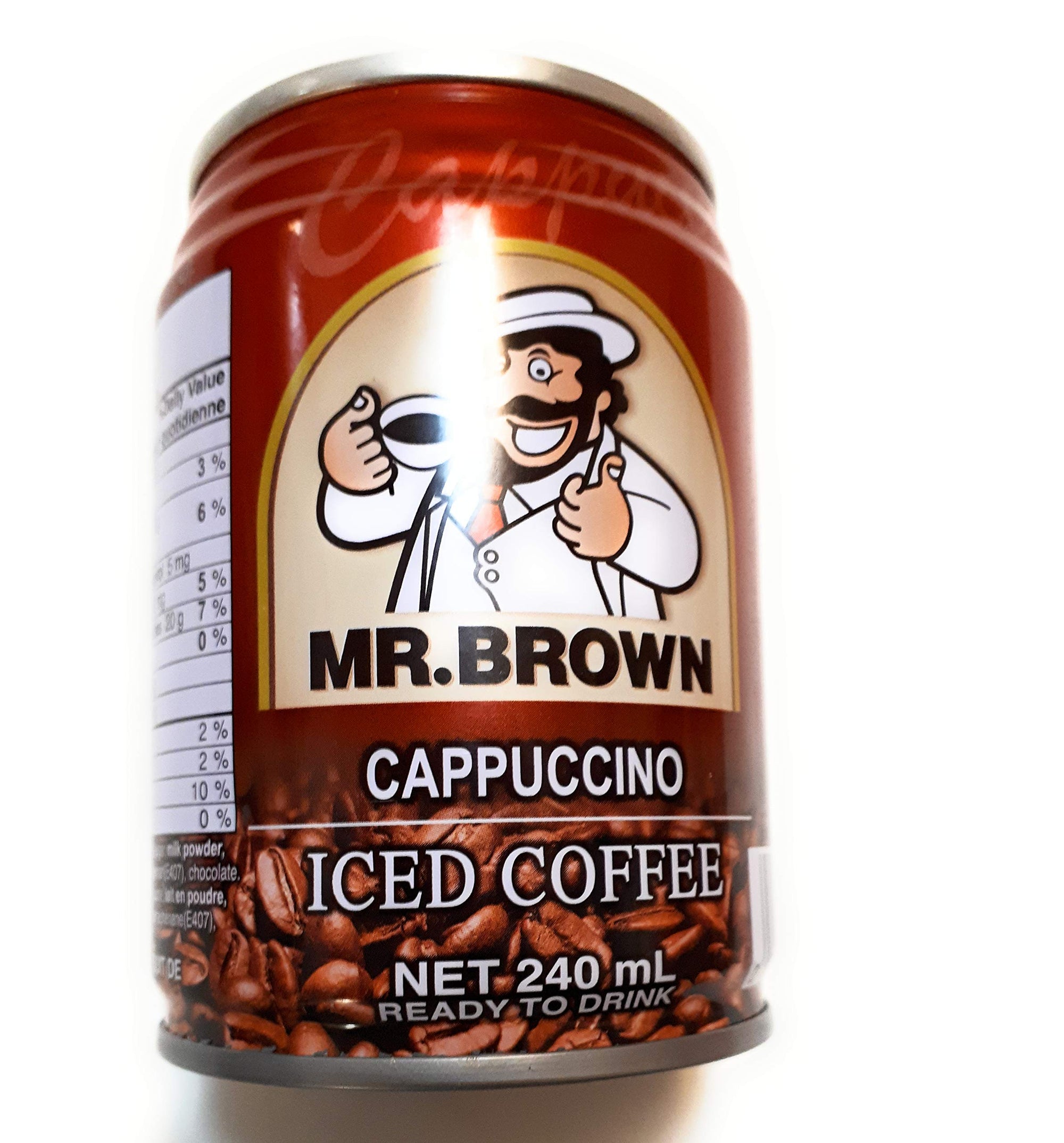 Mr. Brown, Iced Cappuccino Coffee, 8.12 Ounce