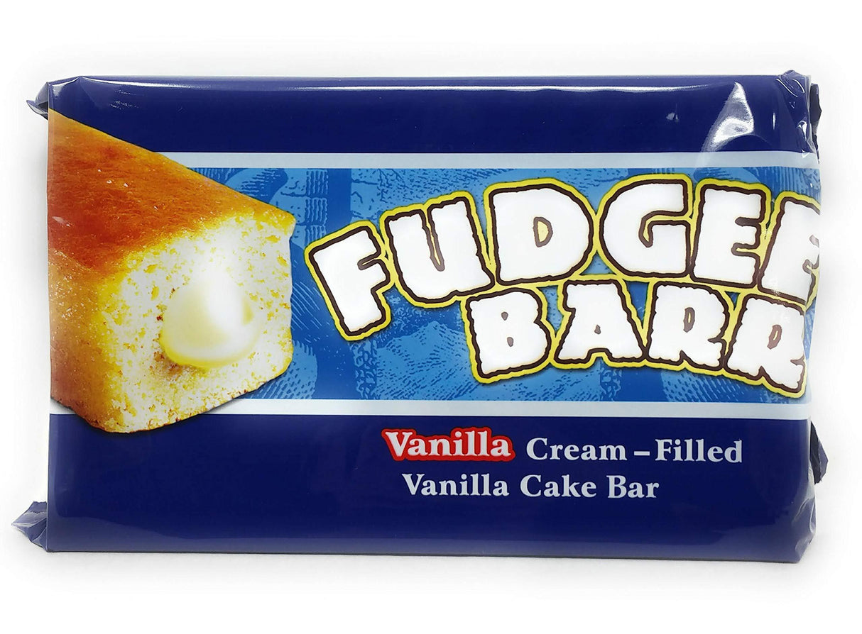 Fudgee Barr Indivually Wrapped Cream Filled Snack Cakes, Chocolate, 41g, 10 Count - Mighty Depot