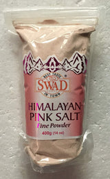 Swad Himalayan Pink Salt Fine Powder - 400 Gram - Mighty Depot