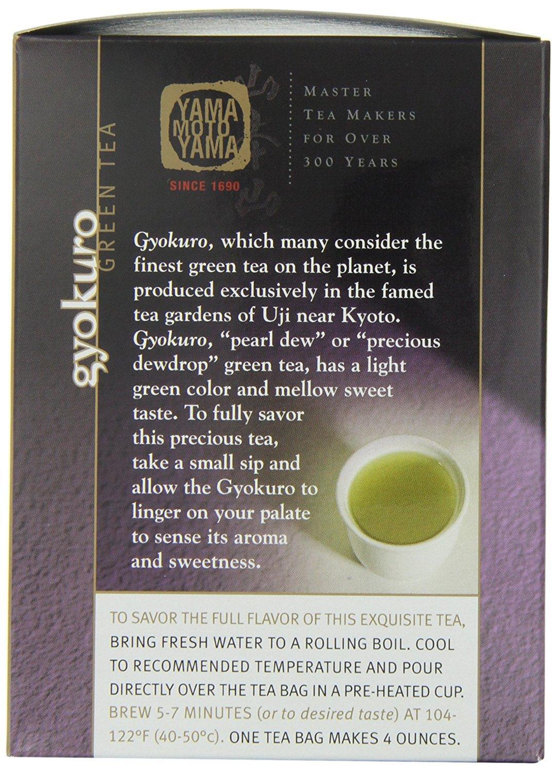 Gyokuro Pyramid Green Tea Bag - Mighty Depot