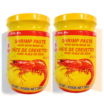 Cock Brand Shrimp Paste With Soya Bean Oil 7 Oz(2 Pack)蝦膏油醬