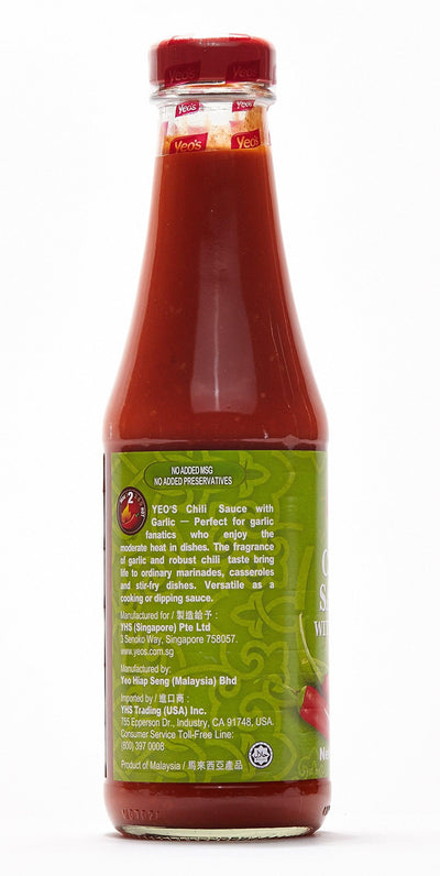 Yeo's Chili Sauce (Chili Sauce with Garlic)