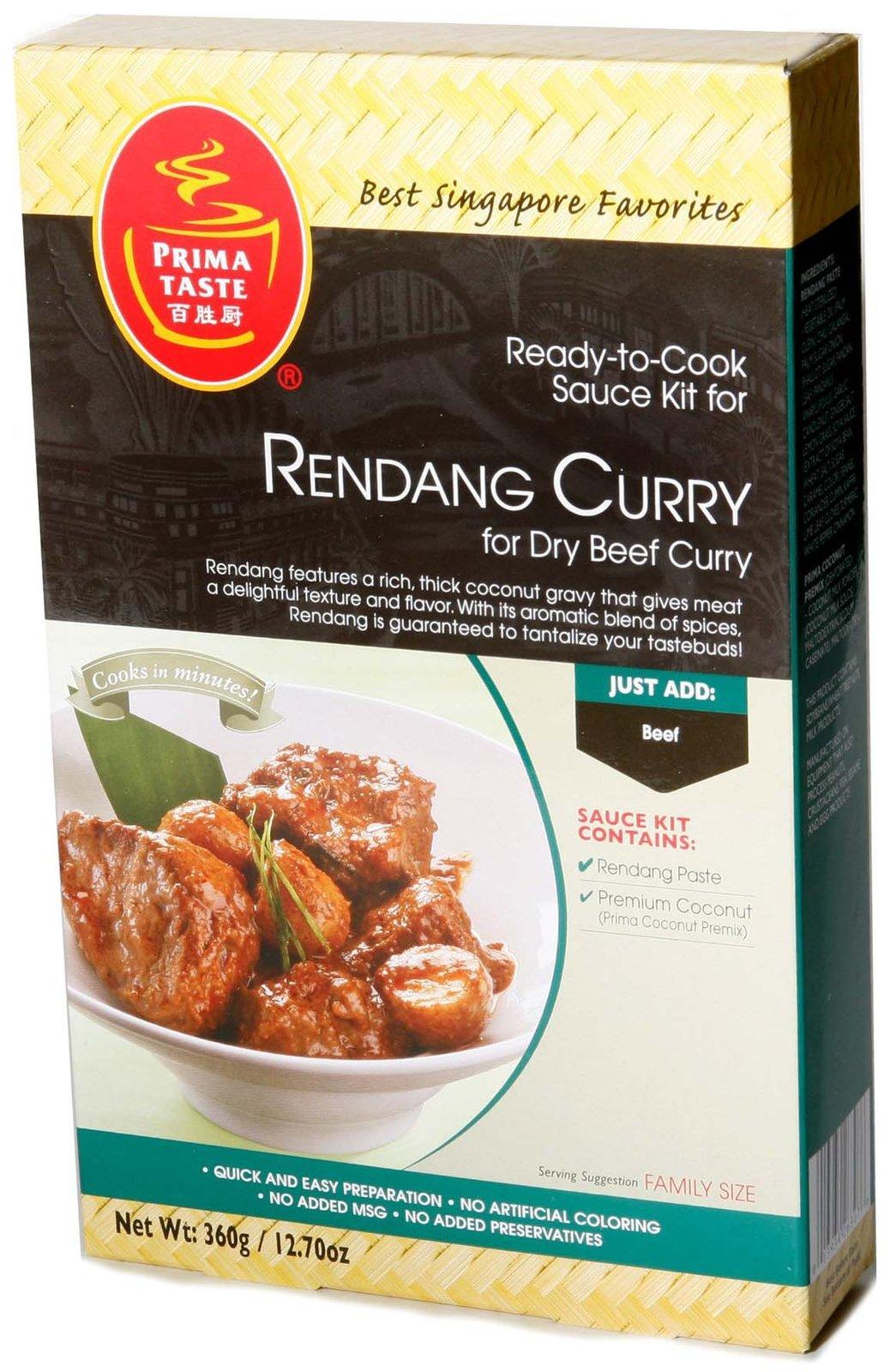 Prima Taste Rendang Curry Sauce Kit - Mighty Depot