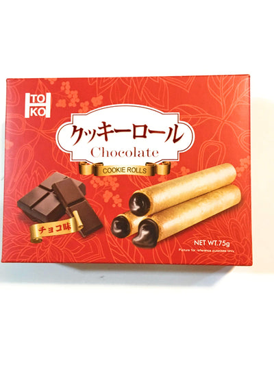 Toko Chocolate Cookie Rolls 2.64 Oz(2 Pack)