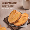 EULONG Palmier Puff Pastry, Holiday Butterfly Cookie Biscuits, Heart Cookie Valentine Gift Snack Individually Wrapped 4.23Oz