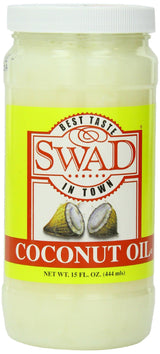Swad Coconut Oil, 15 Ounce - Mighty Depot