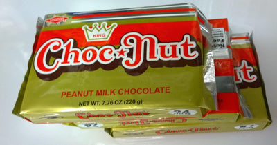 King Choc Nut Peanut Milk Chocolate Pack Of Three 7.76 Oz Per Pack