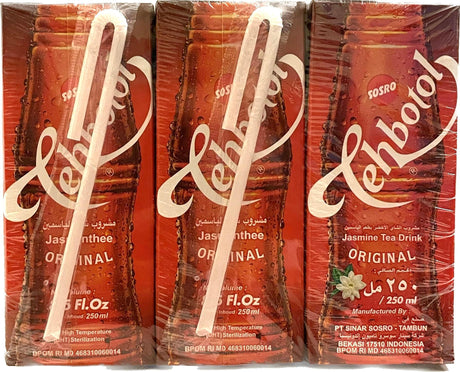 Teh Botol (Jasmine Tea) 8oz (Pack of 6) - Mighty Depot