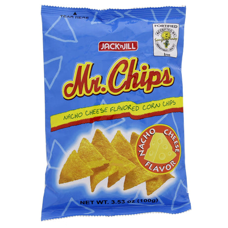 Jack N Jill Mr. Chips Cheese Flavored Corn Chips (Pack of 3) - Mighty Depot