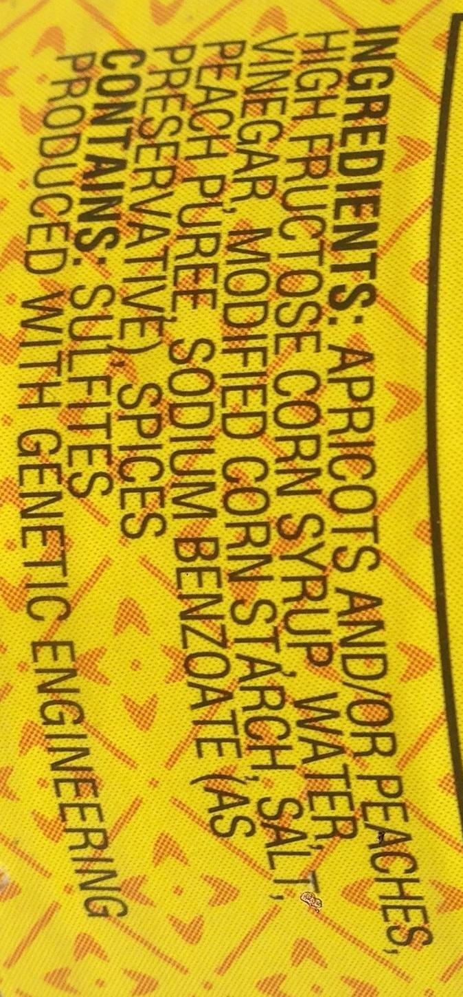 Saucy Susan Sauce Peach Apricot Orgnl - Mighty Depot