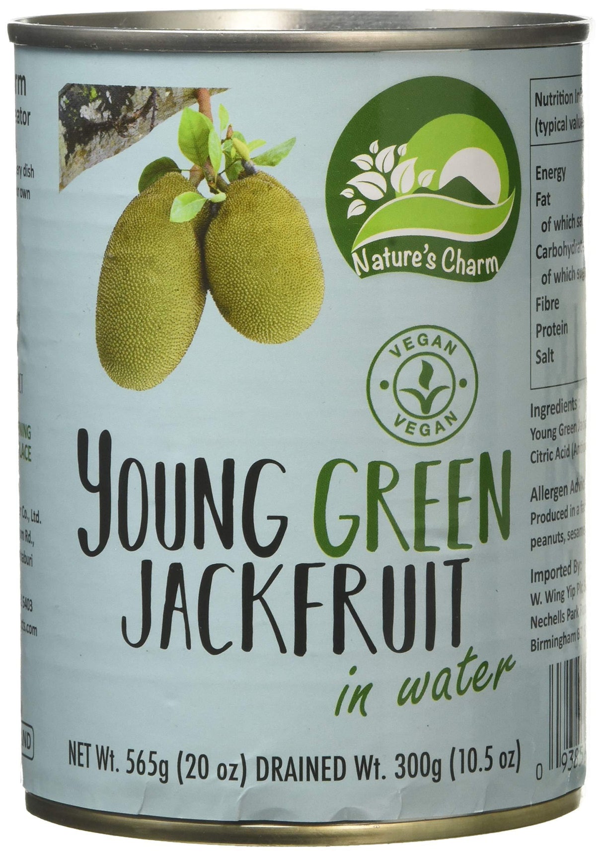 Nature's Charm - Young Green Jackfruit in Brine - 20 oz. - Mighty Depot