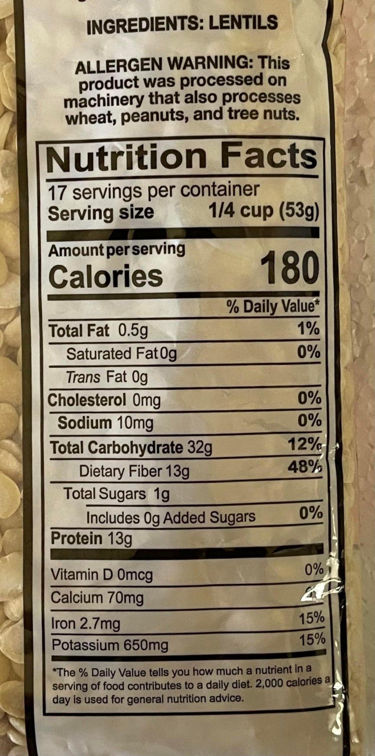 Swad Val Dal (Lentils) - 2 Pound - Mighty Depot