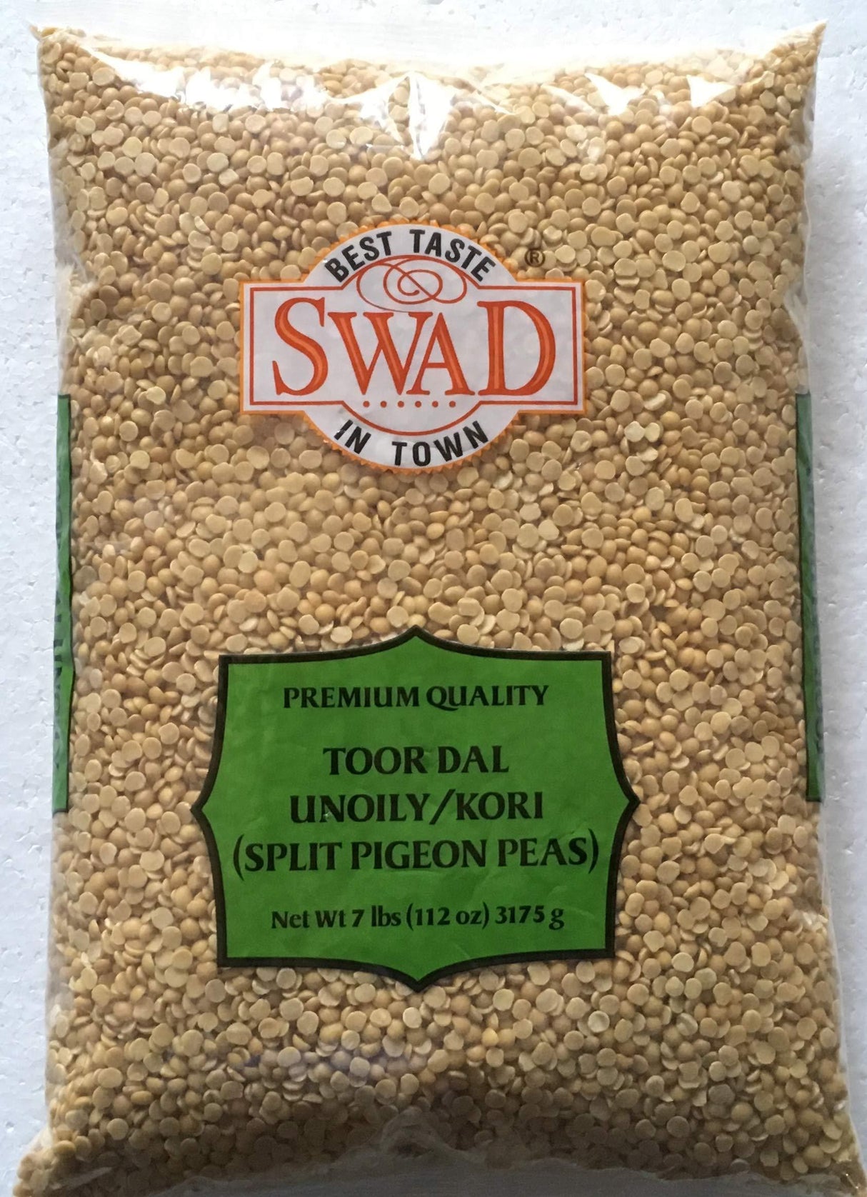Swad Toor dal 7lb - Mighty Depot