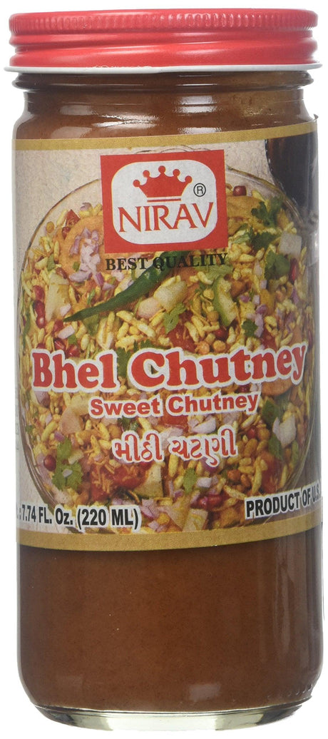 Nirav, Bhel Chutney, 220 Grams(gm) - Mighty Depot
