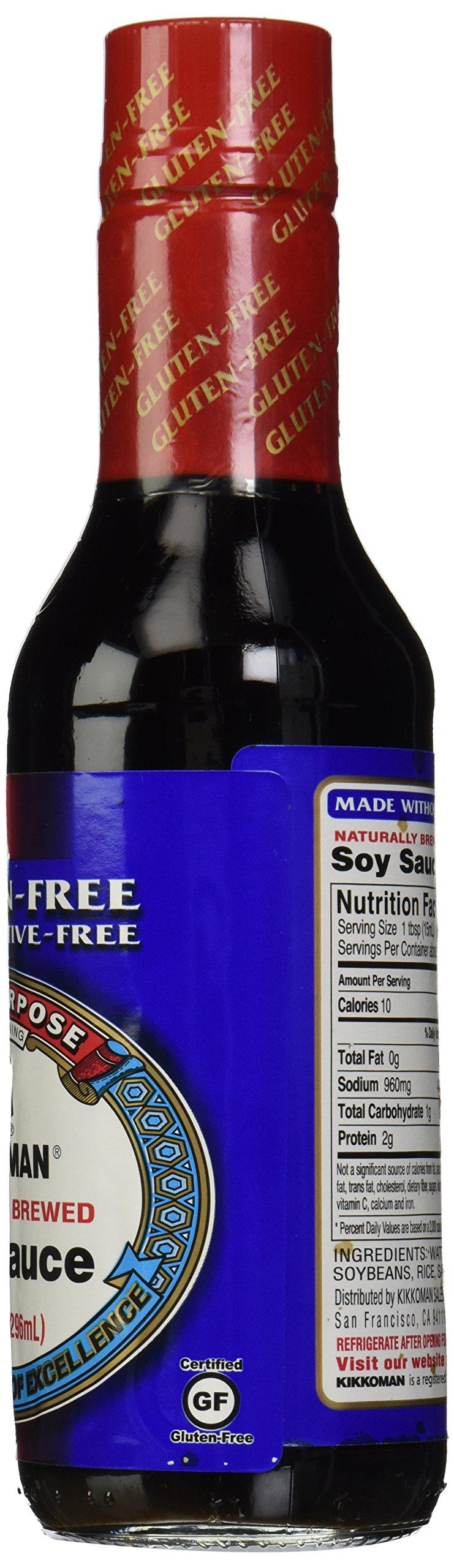Kikkoman Soy Sauce, Gluten Free - Mighty Depot