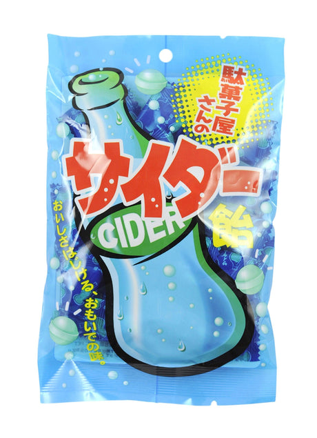 Japanese Cider Candy Dagashiya San No Cider Ame Hard Candy Soda Flavor - Mighty Depot
