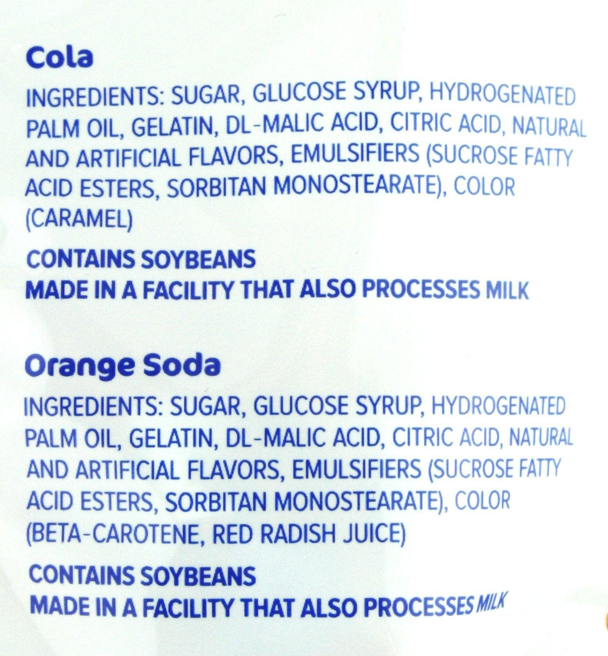 Hi-Chew Fizzies Mix, Cola & Orange Soda, 3.17 oz - Mighty Depot