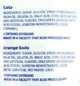 Hi-Chew Fizzies Mix, Cola & Orange Soda, 3.17 oz - Mighty Depot