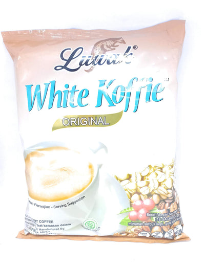 Kopi Luwak White Koffie Original (3in1) 18-ct, 360 Gram (Pack of 10)