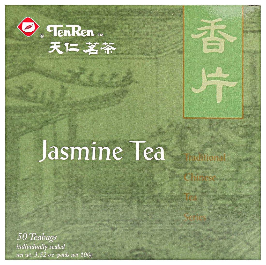 Ten Ren, Jasmine Green Tea, 3.5 oz - Mighty Depot