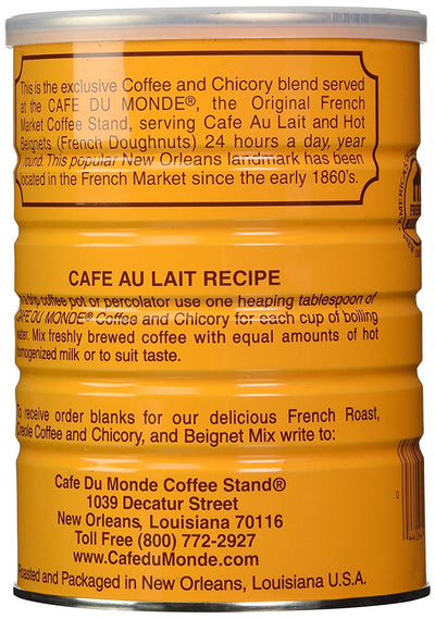 5 X Cafe Du Monde Coffee and Chickory, 15 Ounce