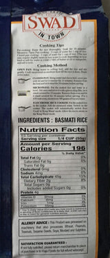 Swad XXL 1121 Sella Basmati Rice Parboiled Extra Long - 10 Pound - Mighty Depot