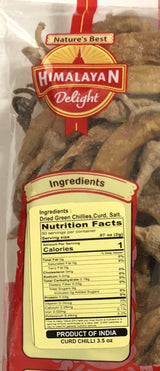 Himalayan Delight Premium Quality Moru Mulaku Vadagom (Curd Chilli) - 3.5 Oz./100g. - Mighty Depot