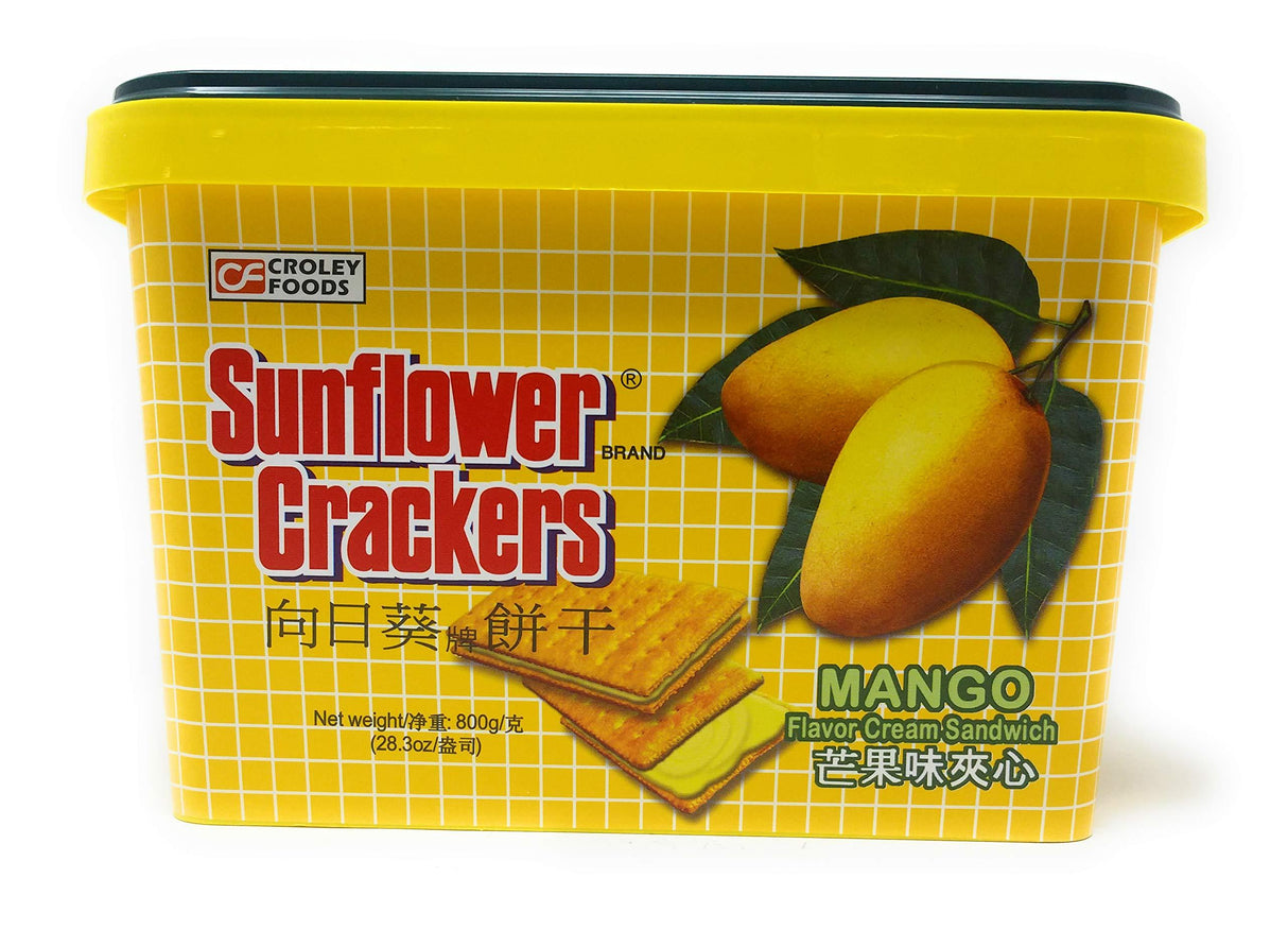 Croley Foods Sunflower Crackers Cream Sandwiches - Mighty Depot