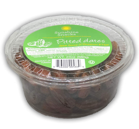 Pitted Date (Premium Quality) - Sunshine Snacks - No Sugar Added - Mighty Depot