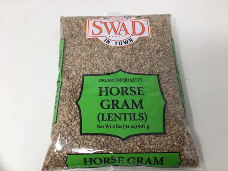 Swad Horse Gram (Muthira, Kulith Beans) - 2 Lb Indian Groceries - Mighty Depot