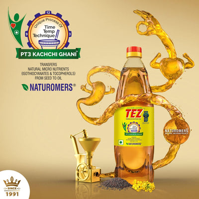 Tez Mustard Oil,16 fl oz