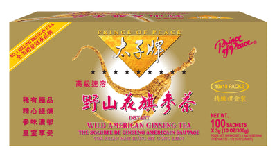 Prince Of Peace - Wild Top Grade American Ginseng Tea (1 box)