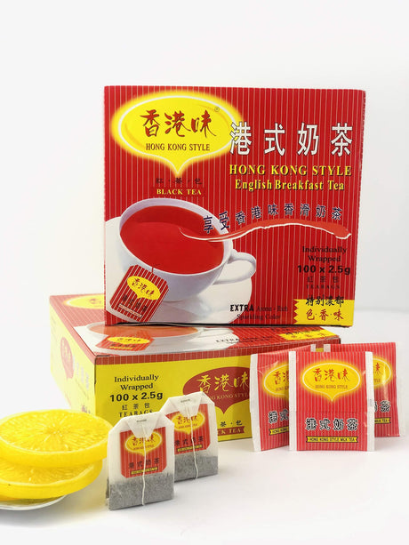 Hong Kong Style Black Tea (100 Tea Bags) 2-Pack - Mighty Depot