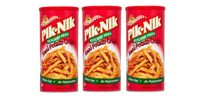 Pik-nik Ketchup Fries Pack of Three 9 Oz. Each Pack