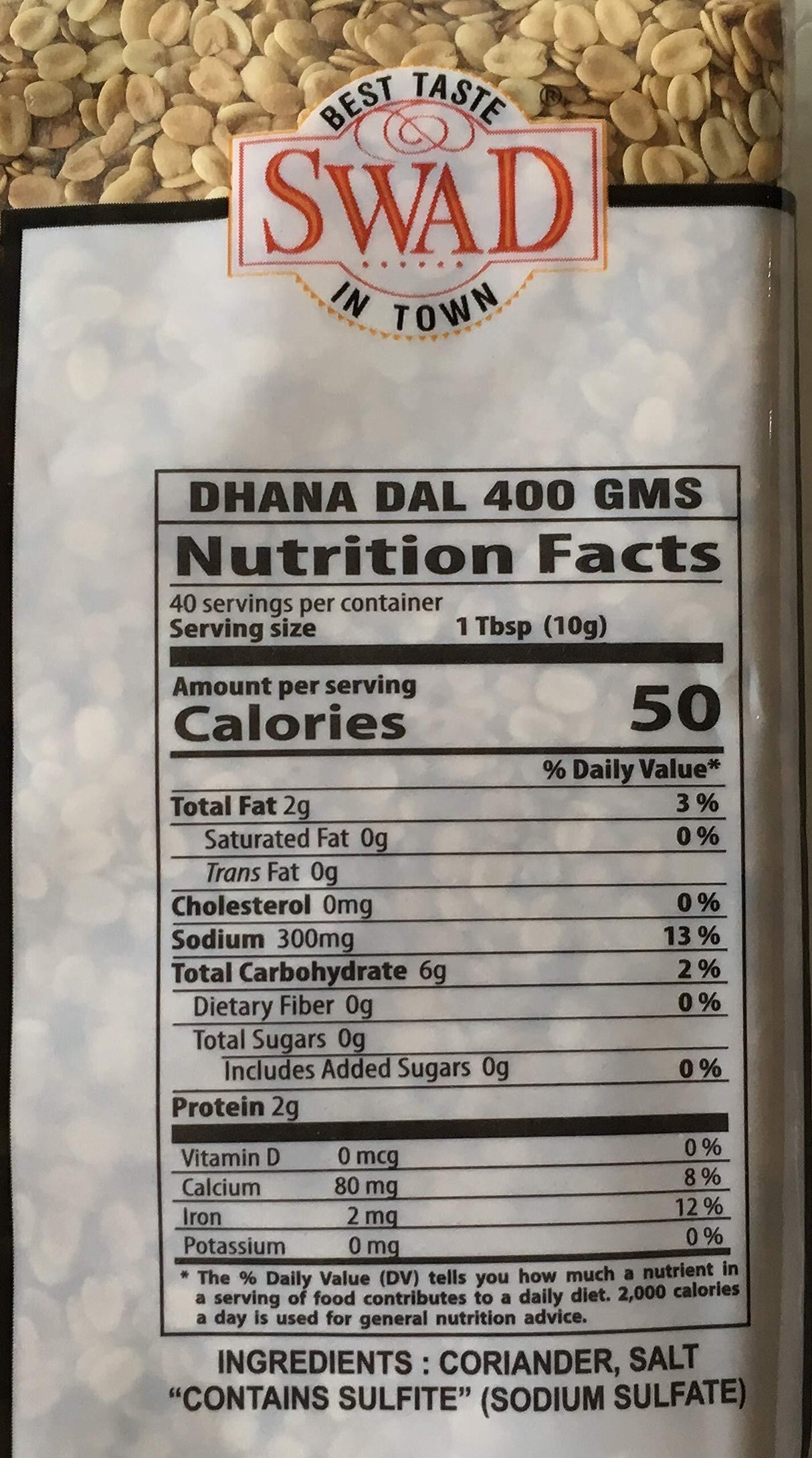Great Bazaar Swad Dhana Dal, 14 Ounce - Mighty Depot