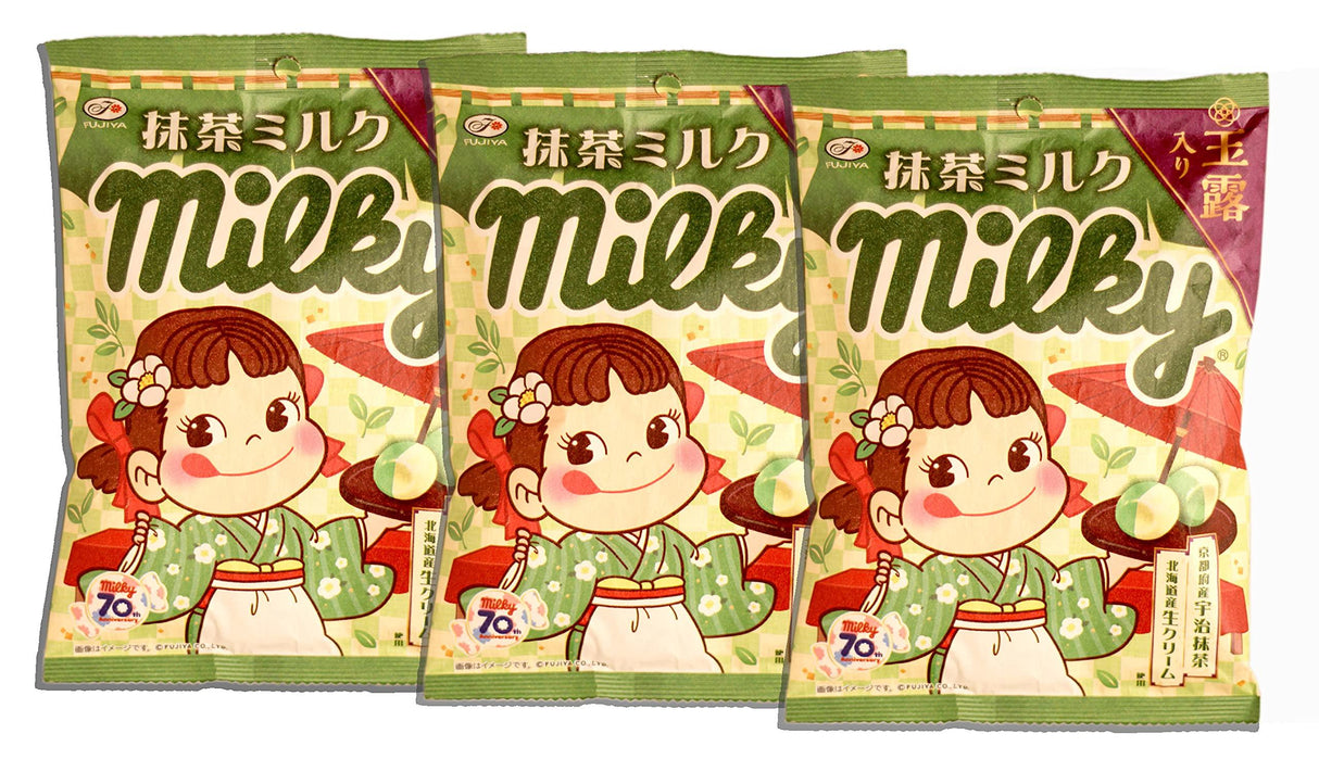 Fujiya Milky Matcha Candy 2.5 OZ (3 Pack) - Mighty Depot