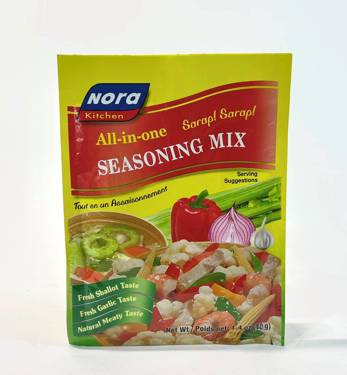 Nora Kitchen All-In-One Seasoning Mix 1.4 oz (6-PACK) - Mighty Depot