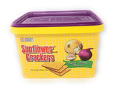 Croley Foods Sunflower Crackers Onion-Garlic Flavor Cream Sandwhich, 23oz 650g - Mighty Depot