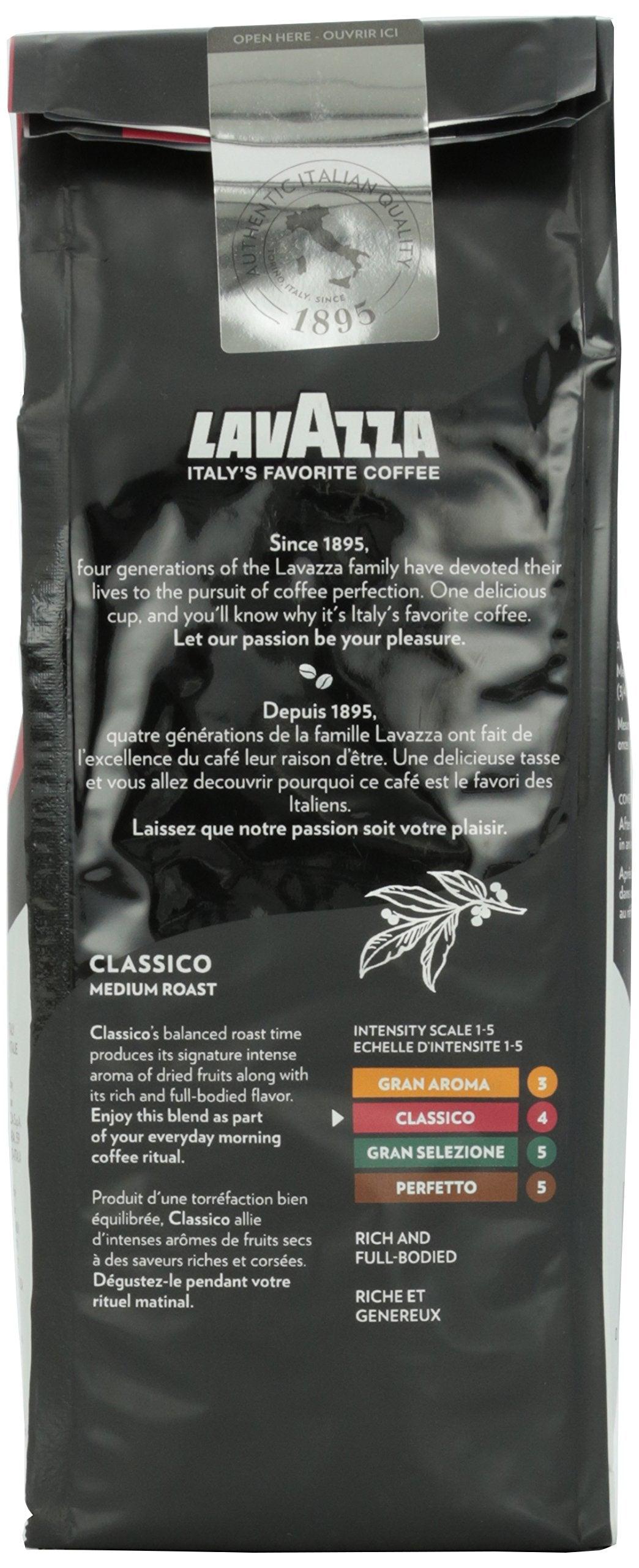 Lavazza Classico Grnd 12 OZ (Pack of 6) - Mighty Depot