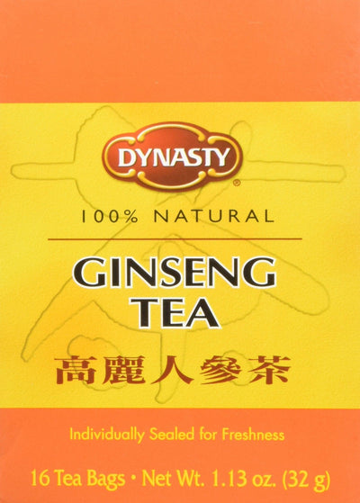 Dynasty Ginseng Tea 16 Tea Bags