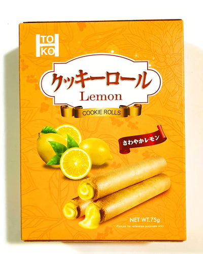 Toko Lemon Cookie Rolls 2.64 Oz(2 Pack)