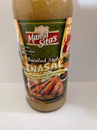 Mama Sita's Bacolod Style Inasal Marinade (Lemongrass Ginger Spice Marinade) - 350ml