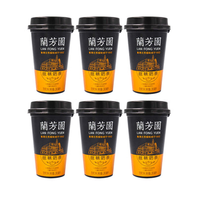 [Pack of 6] 香港兰芳园 正宗港式丝袜奶茶 开盖即饮, LAN FONG YUEN Hong Kong Style Milk Tea, Ready To Drink - 280mL