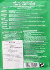 COCK, GrÃƒ¼ne Curry Paste, Green Curry Paste - 50g - Mighty Depot