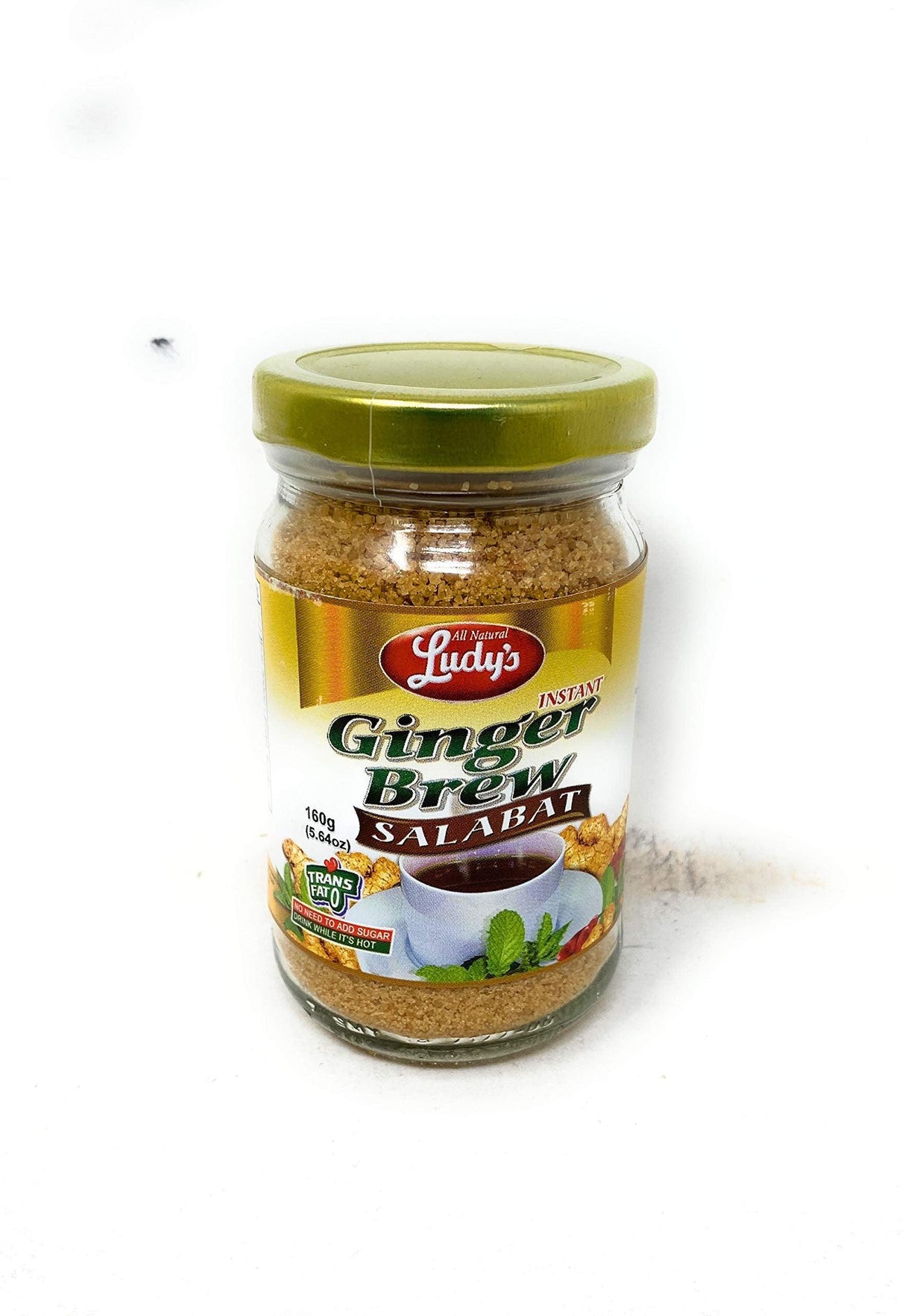 Ludy's instant Ginger Brew Salabat 160g (5.64oz), 3 Pack - Mighty Depot