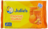 Julie's Peanut Butter Sandwich Biscuit, 6 ounces, 1 pack - Mighty Depot