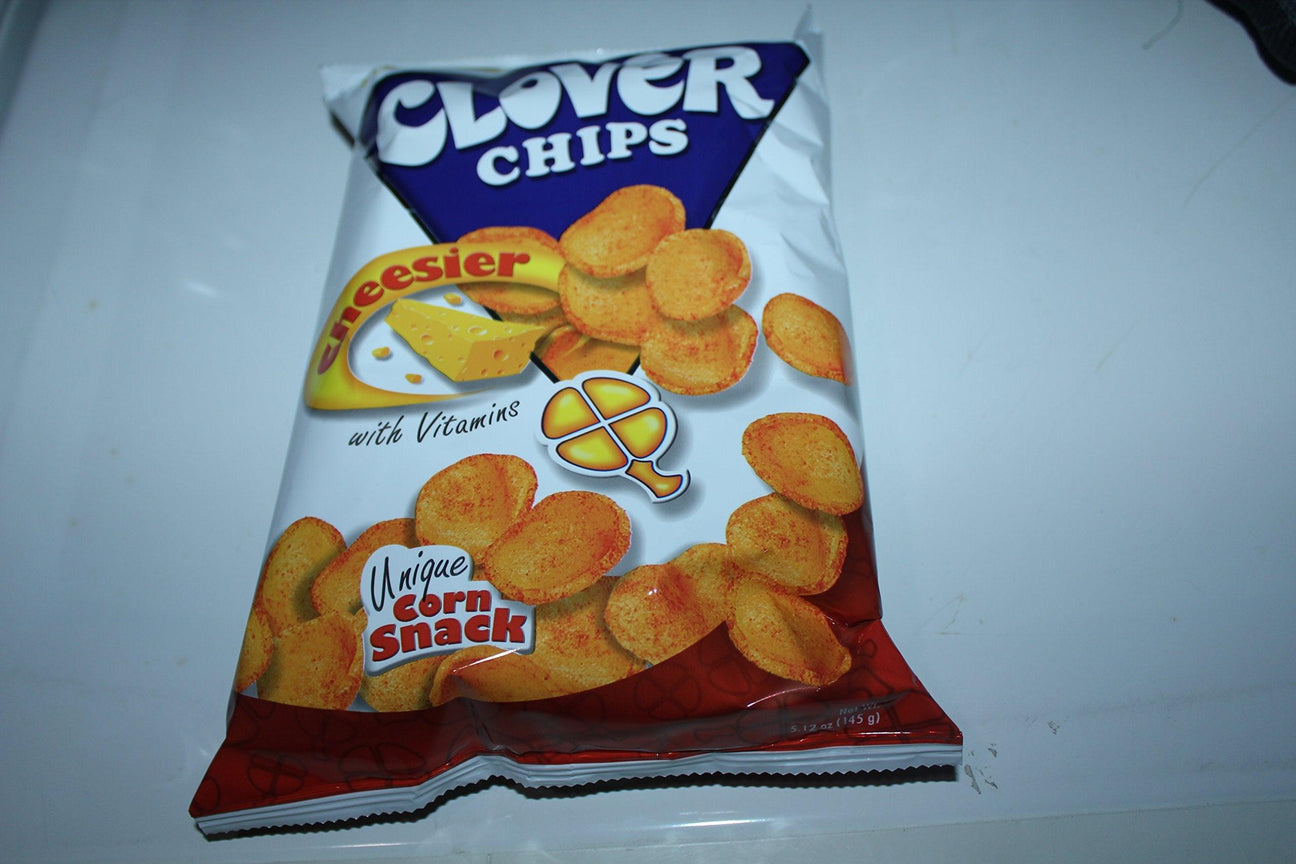CLOVER CHIPS CHEESIER PACK OF THREE 145 G A PACK - Mighty Depot