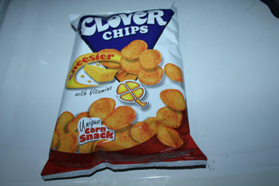 CLOVER CHIPS CHEESIER PACK OF THREE 145 G A PACK